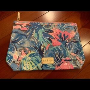 Lilly Pulitzer Beach Bag NWOT! GWP Clear Pouch